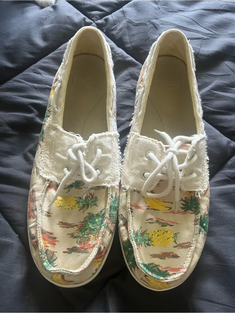 Sanuk Sailaway 2 Vacay Tropical Canvas Boat Shoes